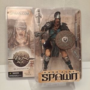 Spawn The Dark Ages The Viking Age 2002 Bluetooth Series 22 Figure R3 Sealed